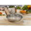 Kuhn Rikon Allround Plus Stainless Steel Induction Safe Casserole Pot with Draining Lid, 20cm/3.7L