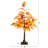 Pre-Lit Autumn Maple Artificial Fall Tree With 180 Warm White LED Lights-950483943
