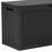 80 Gallon Outdoor Storage Cabinet with Rattan Pattern Lockable & Weather Resistant-109048585