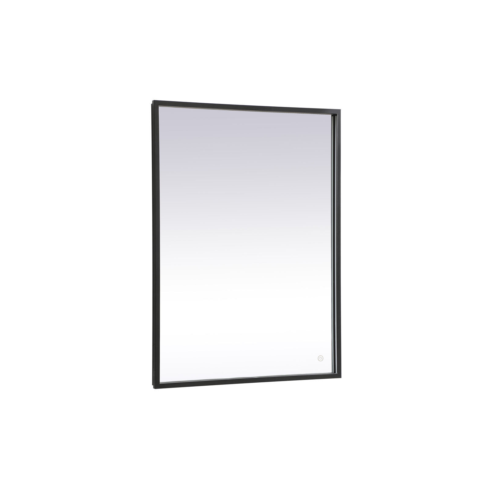 Piche Aluminum Mirror, 27" x 36", Black