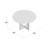 Ravello Round Glass Top Dining Table-668794747