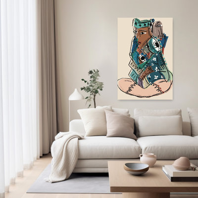 Art mural moderne abstrait