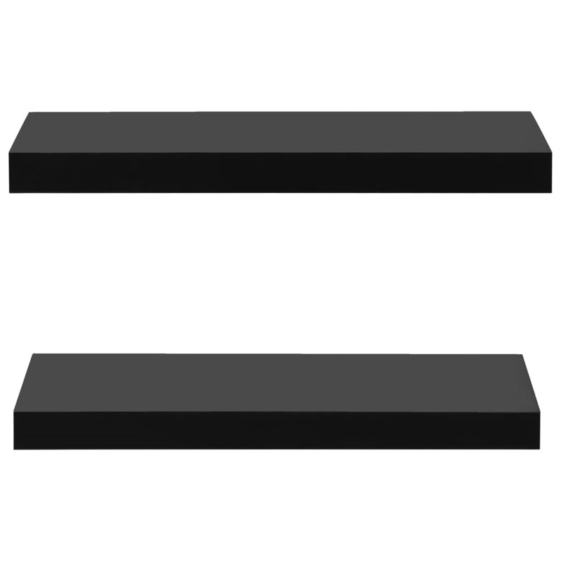 Quintan 2 Piece Floating Shelf, 3.8cm H x 40cm W x 20cm D