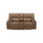 Harrison 80'' Leather Triple Power Reclining Console Loveseat-108685061