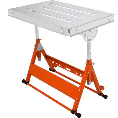 30.3'' W Height-Adjustable Workbench with Wheels