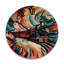 Horloge murale en bois massif Nerik-1469749546