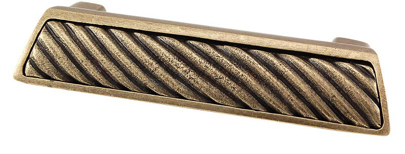 Sanzio 3 Center to Center Bar Pull, Antique Brass