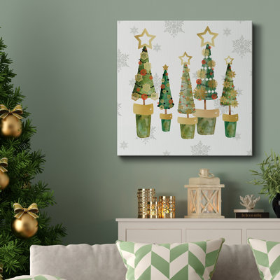 " Golden Christams Trees "
