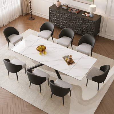 Mahjabin 9 - Piece  Dining Table Set 102.36