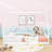 Twin Wood House Bed With Fence