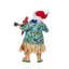 Père noël de plage Fabriché