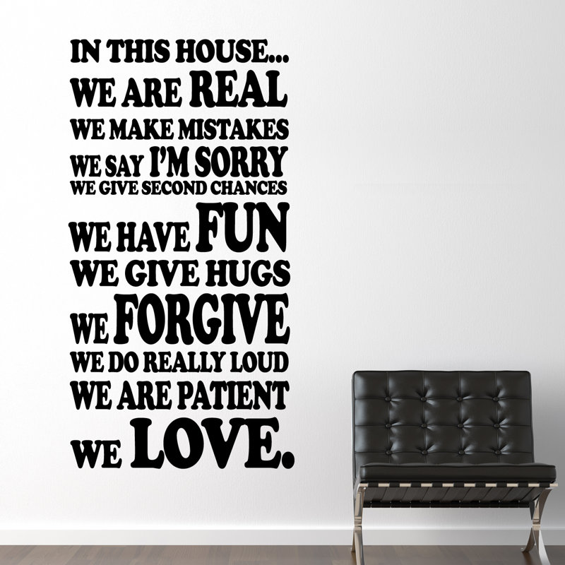 Non-Wall Damaging Wall Decal