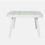 Mariano Steel Loveseat and Table, Grey-1893998183