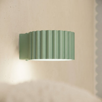 Aura Aluminium Flush Mounted Sconce