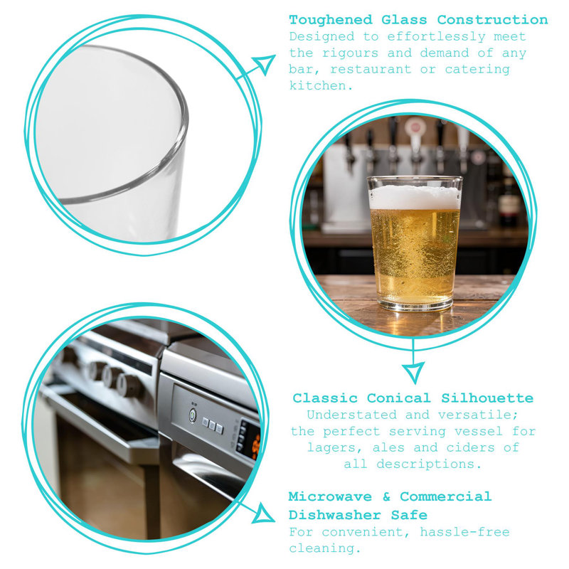 568ml Craft Beer Glass Set