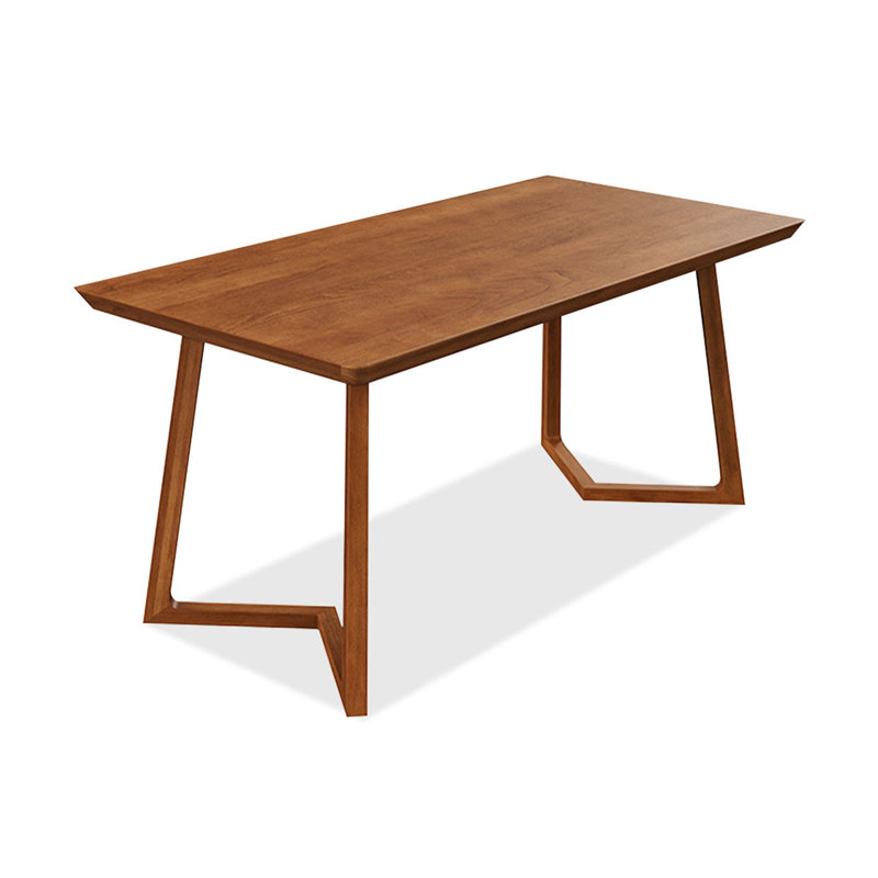 Brown Rectangular Solid Wood desks, 29.53" H x 62.99" W x 31.5" D
