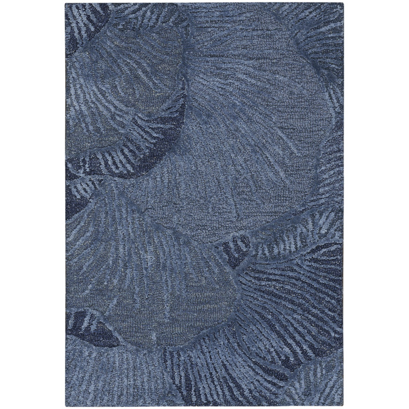Derena Floral Handmade Area Rug, Rectangle 160 x 221 cm