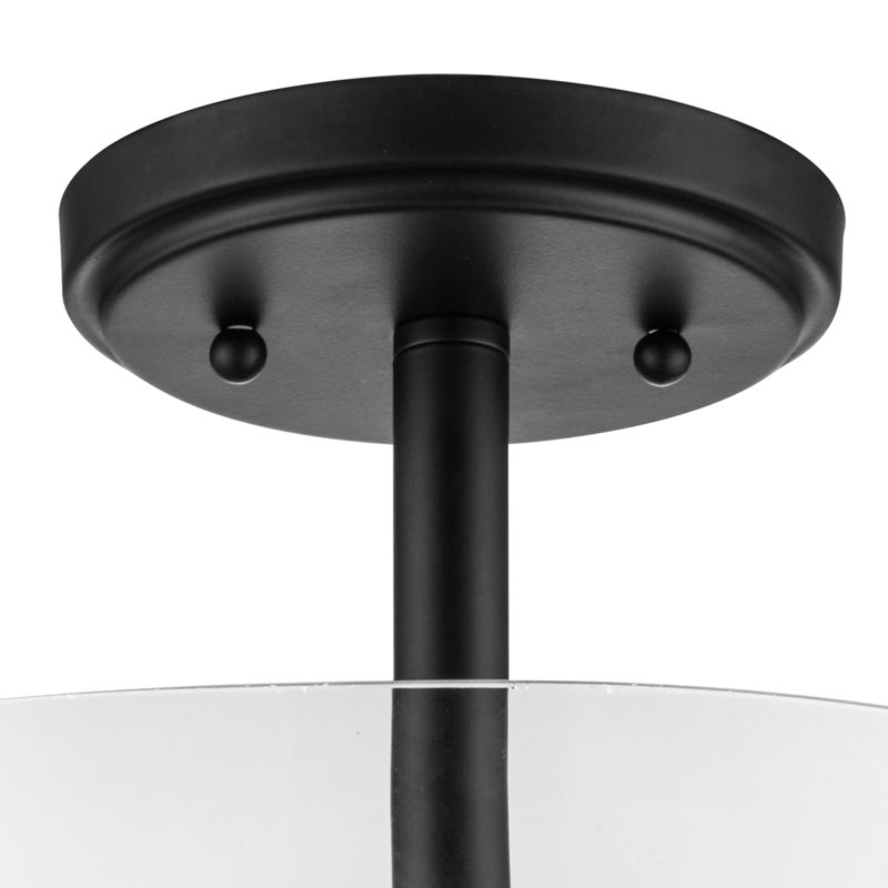 Victoria Semi-Flushmount Indoor Light, Espresso