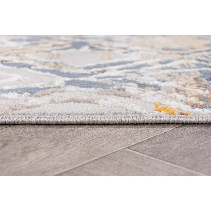 Geometric Indoor Rug, Runner 1'8" x 5'11"