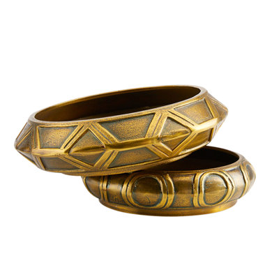 Millenia Stacked Small Centerpiece, Set Of 2