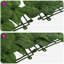 Vidaxl Balcony Screen With Leaves Garden Sunshade Dark Green/Green Multi Sizes-126703954