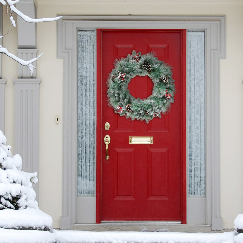24 " Pre-Lit Wreath