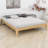Solid Dry Bamboo Wood Platform Bed Frame, With Wood Slat Support-1700604784