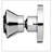 Juno Chrome Finish Solid Brass Square Body Shower Jets