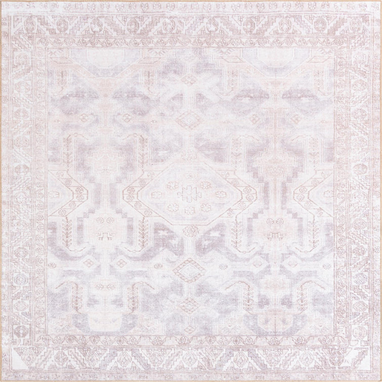Chenille Geometric Indoor Rug