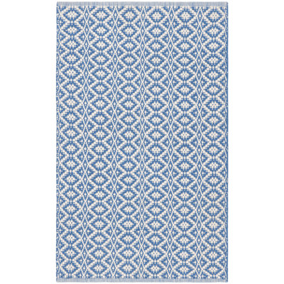 Barkeley Hand Woven Cotton Geometric Rug