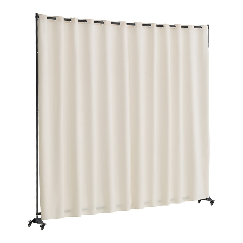 Paravent, H 96,65 po x l 121,46 po x P 17,72 po, Beige
