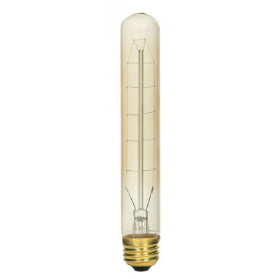 60 Watt Vintage Edison Dimmable T9 Shaped Medium (E26) Base Incandescent Bulb
