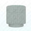Fauteuil d'appoint pivotant bleu-2147331080