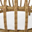 Table d'appoint carrée en bois d'acacia de 50 cm, table de chevet extérieure à lattes pour patio, balcon, jardin et salon