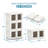 8.4Gal Foldable Plastic Storage Bins with Lids and Wheels-1208410472