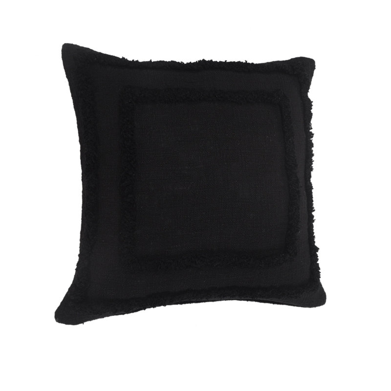  Coussin réversible, Noir