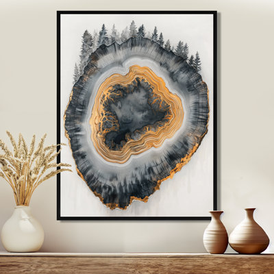Gethers Winter Forest Path Of The Crystal River V - Forest Wall Art