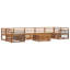 404cm Wide Patio Sectional Set