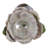 Garden Statuary Magnesia Turtle Design With Flower Cap And Crackled Glass Globe Light For Home Garden Use - 15" Gray