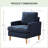 Armchair With Solid Wood Legs Set Of 2-714628577