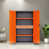 Gris / orange