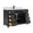 48" Solid Wood Bathroom Vanity with Engineered Stone Top, Single Sink-573372901-573372703