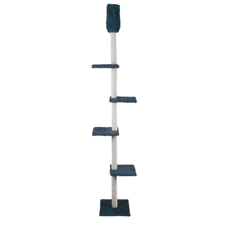 260cm H Cat Tree, Blue