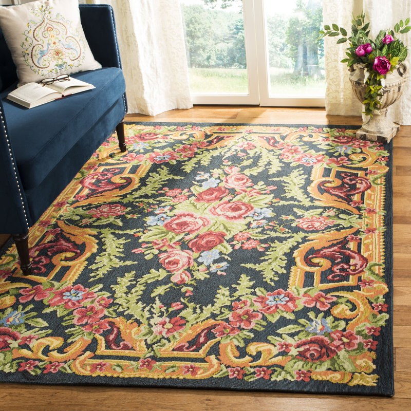 Abington Classic Vintage Performance Floral Rug, Rectangle 8' x 10'