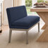 Chaise d'appoint rembourrée