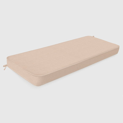 Premium 3" Bench Seat Cushion Bay Window Cushion Customizable for Indoor/Outdoor Use