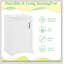 Meuble-lavabo de 20 po avec lavabo, armoire de salle de bain avec porte à fermeture douce, support de rangement et tablette réglable-1567232106
