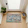 Machine Washable Indoor/Outdoor Howle ACN2269 Abstract Rug
