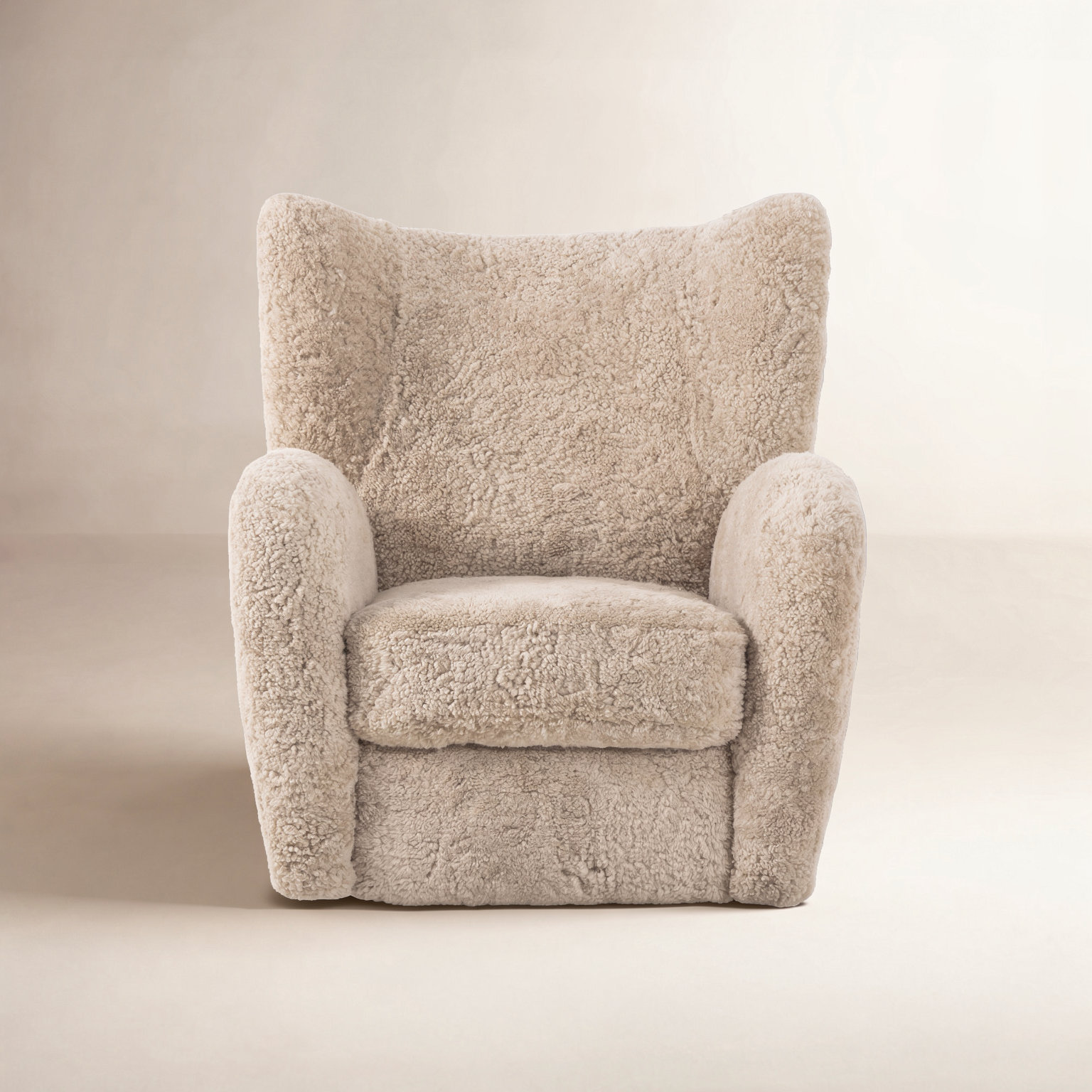 Toph Pine Swivel Armchair