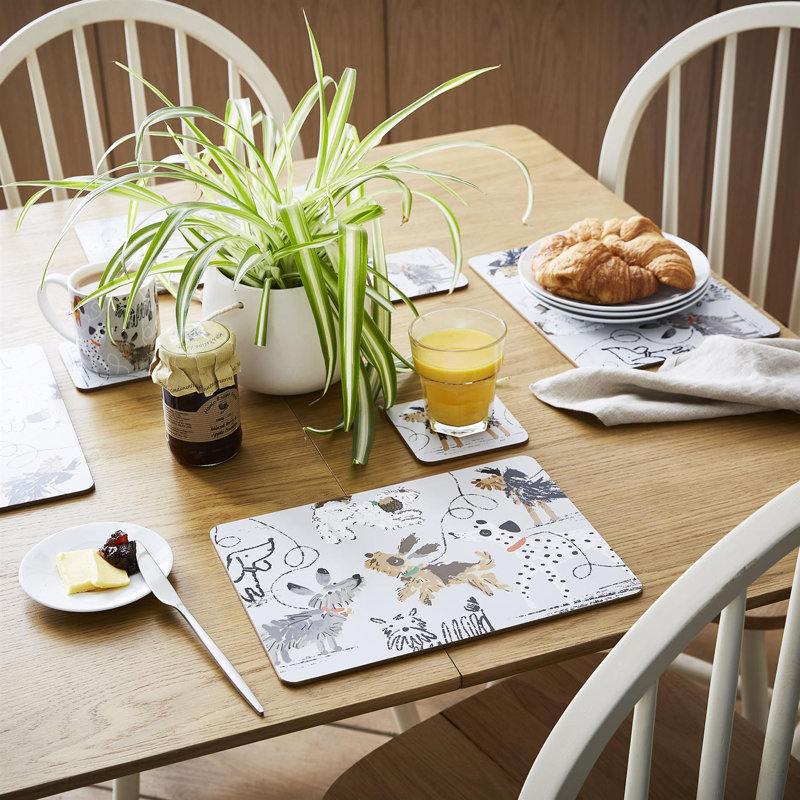 Dog Days Animal Print Rectangle Placemat